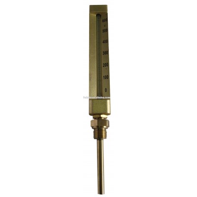 V-shaped Industrial Glass Thermometer